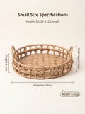 Eco-Friendly Handmade Bamboo Storage Basket • Natural Home Style