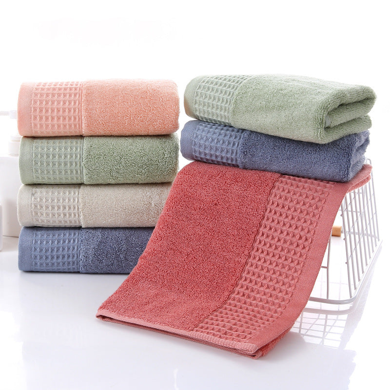 Natural Bamboo Fiber Towel Ultra Soft Skin-Friendly Anti-Bacterial Highly Absorbent Breathable Fade-Resistant