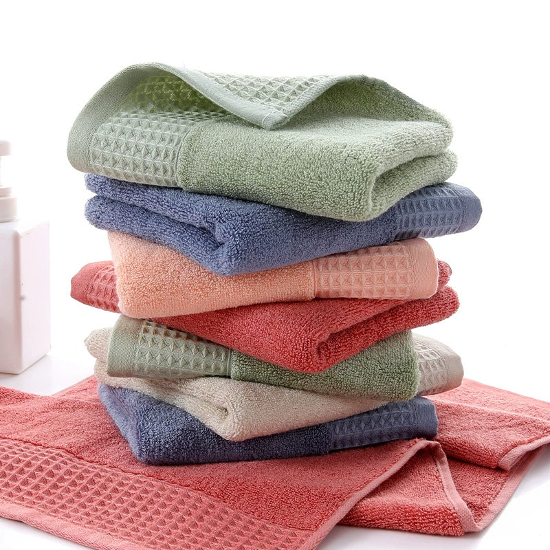 Natural Bamboo Fiber Towel Ultra Soft Skin-Friendly Anti-Bacterial Highly Absorbent Breathable Fade-Resistant