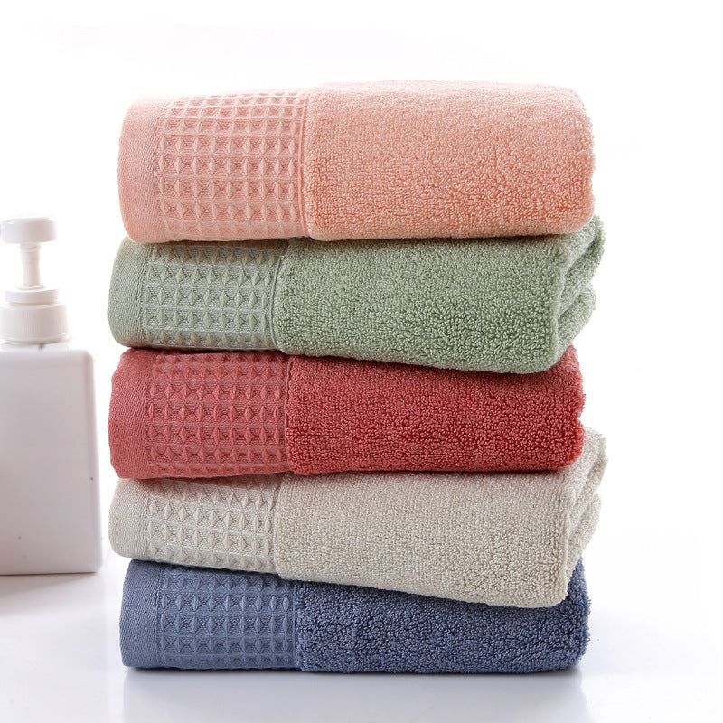 Natural Bamboo Fiber Towel Ultra Soft Skin-Friendly Anti-Bacterial Highly Absorbent Breathable Fade-Resistant
