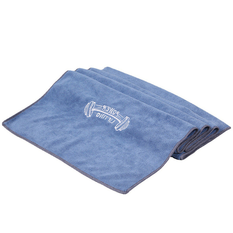 Bamboo Fiber Sports Towel - Quick Dry, Antibacterial, Ideal for Gym, Yoga & Pilates Swimming and Running Multifunctional fitness sweat-absorbing towel