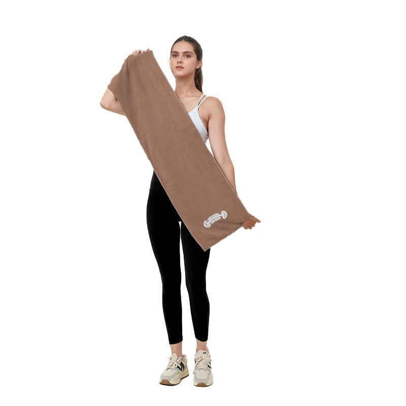 Bamboo Fiber Sports Towel - Quick Dry, Antibacterial, Ideal for Gym, Yoga & Pilates Swimming and Running Multifunctional fitness sweat-absorbing towel