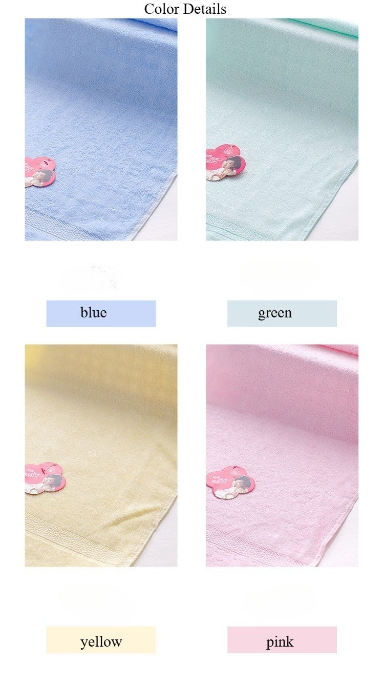 Adult Bamboo Fiber Towel with Satin Band – Soft, Breathable & Long-Lasting