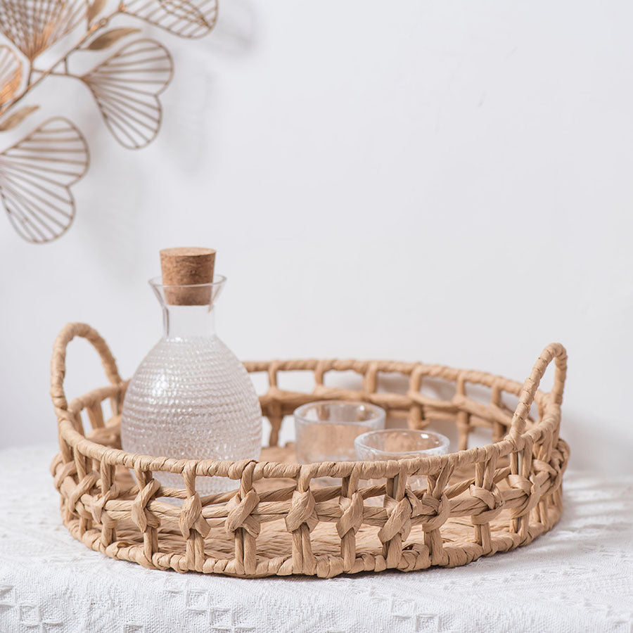Eco-Friendly Handmade Bamboo Storage Basket • Natural Home Style
