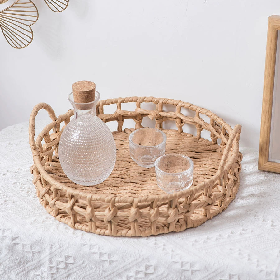 Eco-Friendly Handmade Bamboo Storage Basket • Natural Home Style