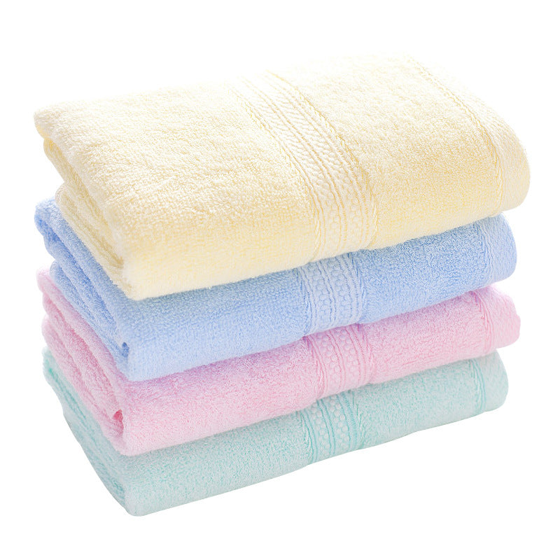 Adult Bamboo Fiber Towel with Satin Band – Soft, Breathable & Long-Lasting