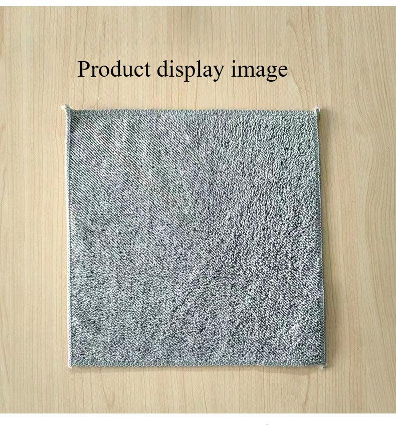 6-Pack Double-Sided Bamboo Fiber Cleaning Cloth | Super Absorbent, Durable, Heavy-Duty Grease-Cutting Wipes
