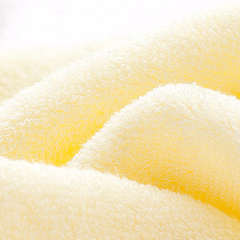 Adult Bamboo Fiber Towel with Satin Band – Soft, Breathable & Long-Lasting
